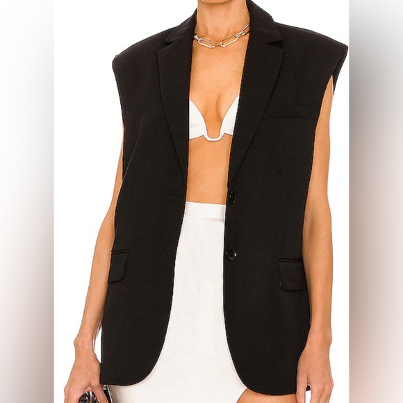 Anine bing ray wool vest worn twice. 100-% wool. Size xs - Picture 2 of 8